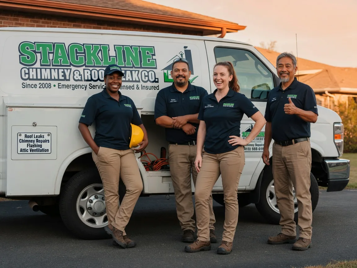 Chimney flashing repair company in Crawford, GA